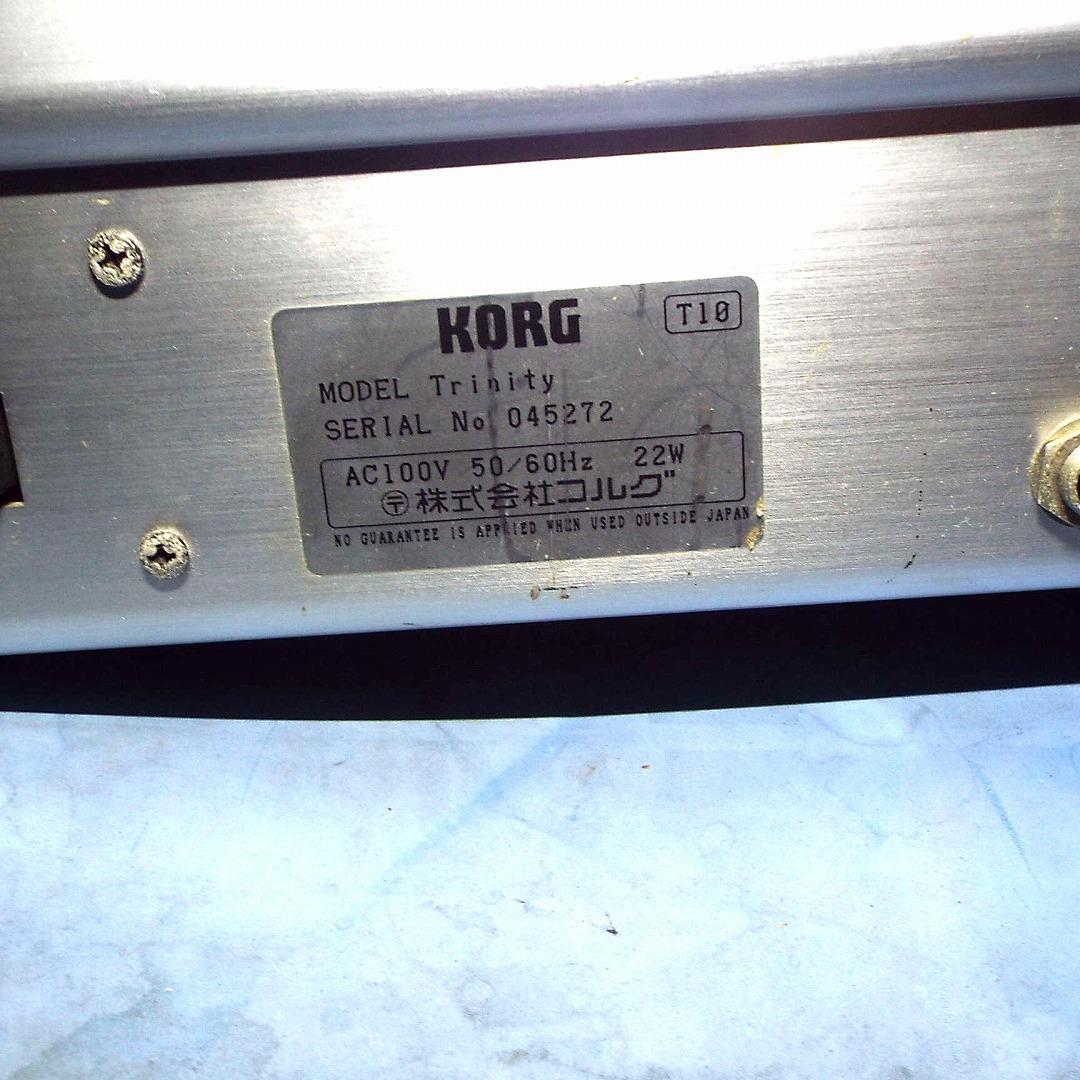 美品_最近液晶難有_KORG TRINITY 61鍵_FDD交換_大量取説新品