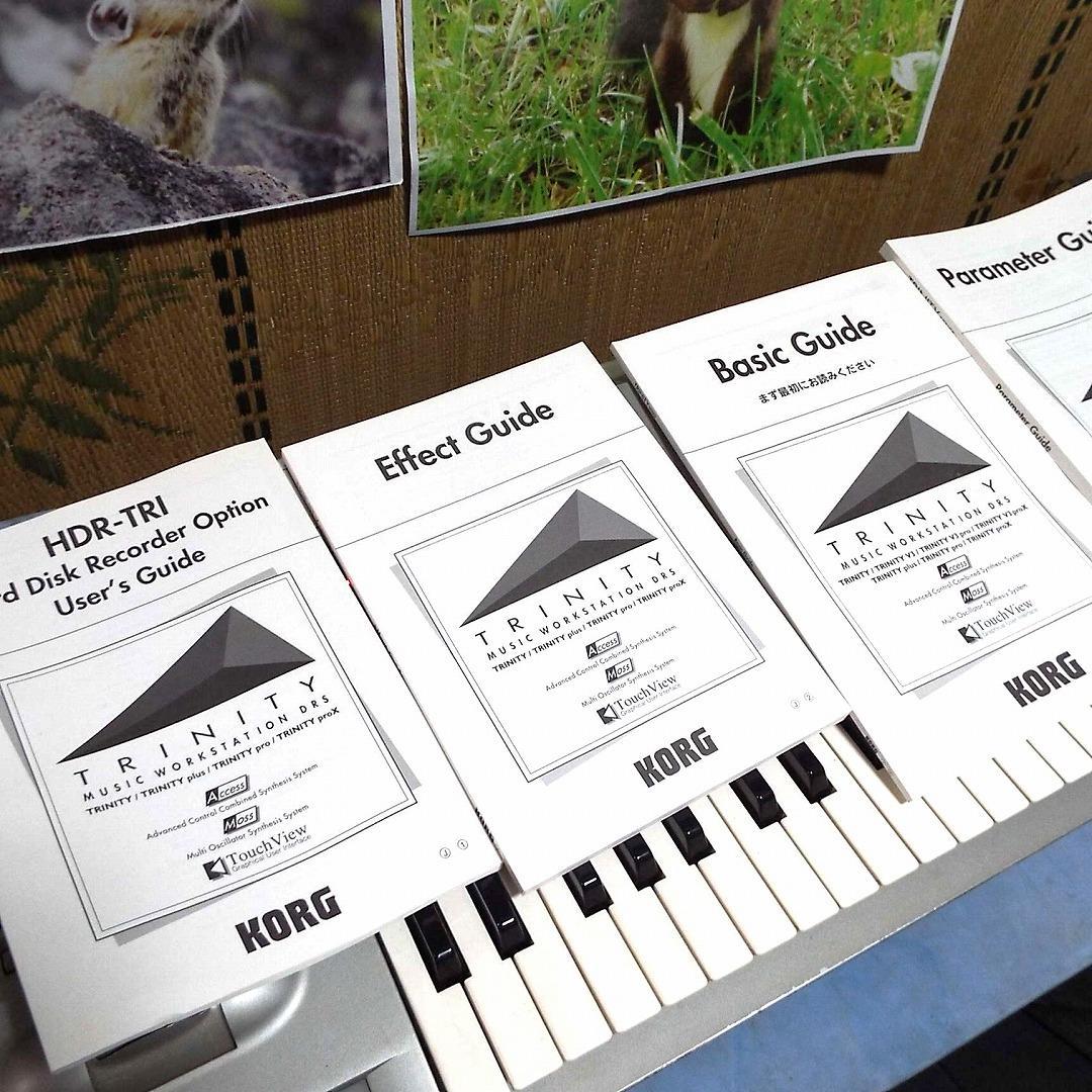 美品_最近液晶難有_KORG TRINITY 61鍵_FDD交換_大量取説新品