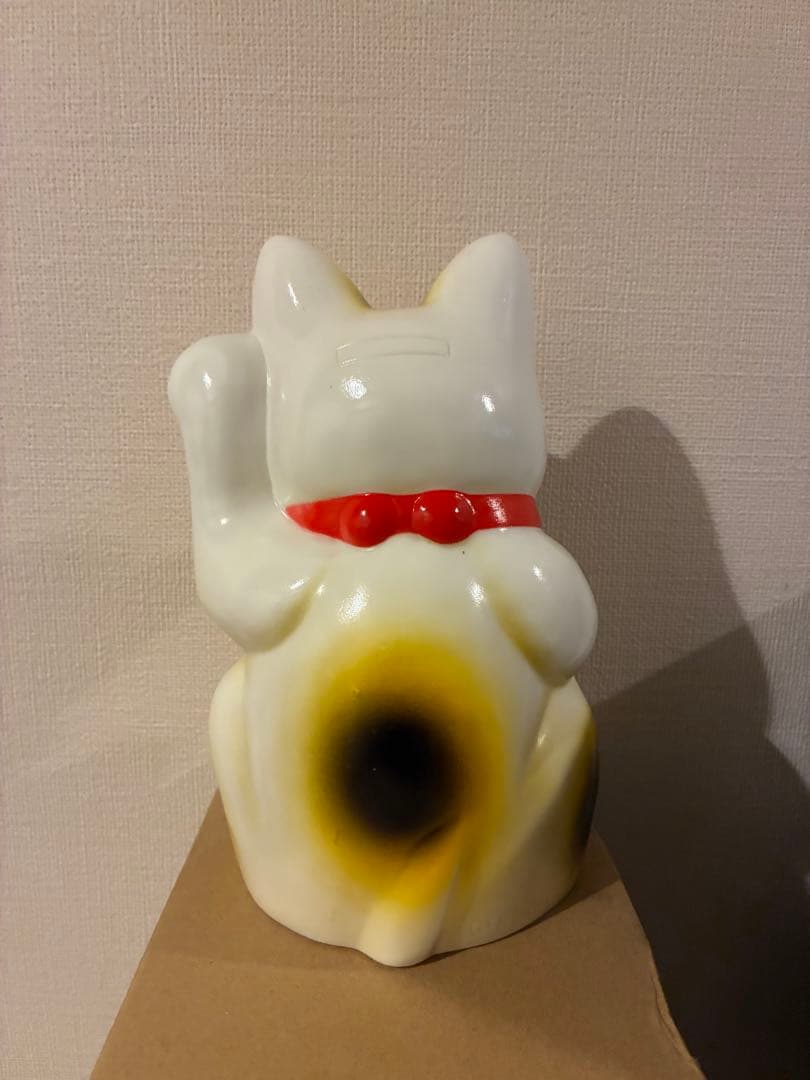 リアルヘッド　ソフビ　フォーチュンキャット大