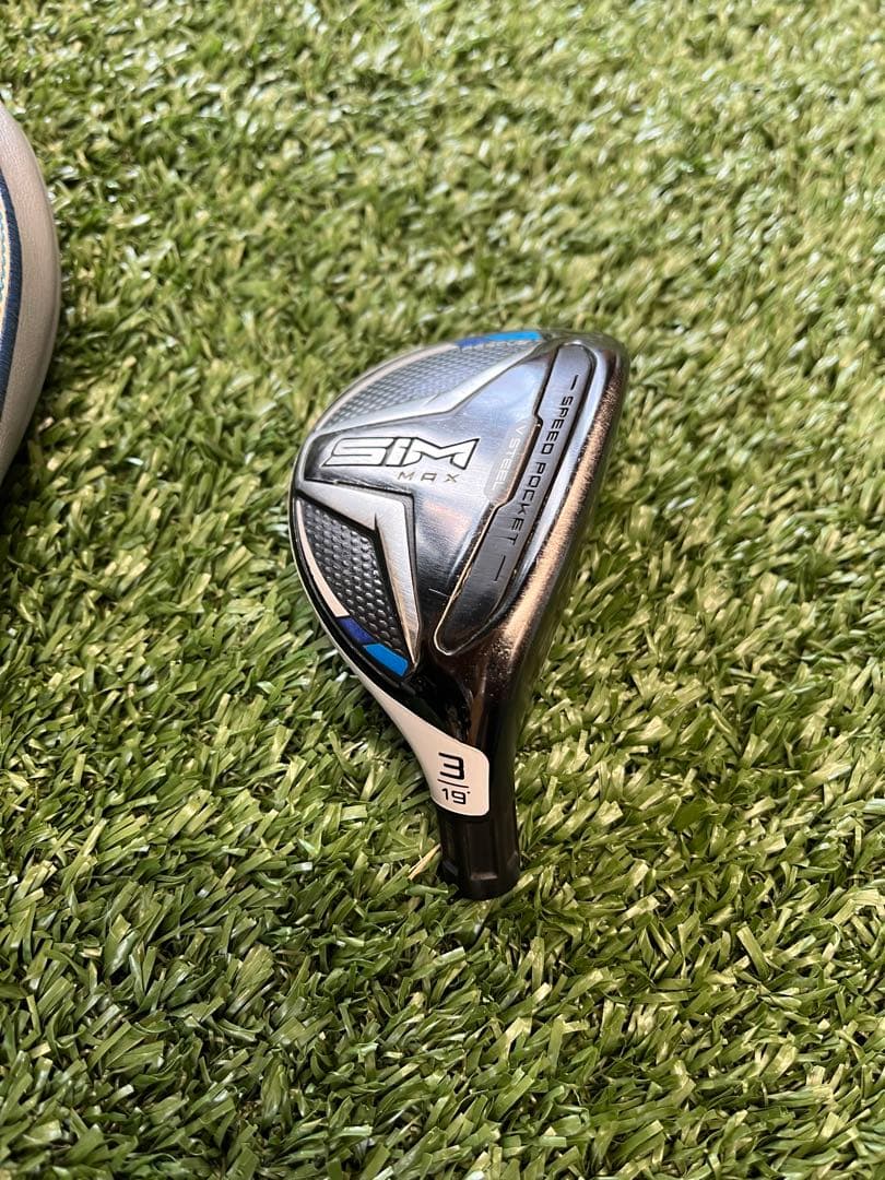 TaylorMade SIM ユーティリティ 19°ヘッドカバー付き