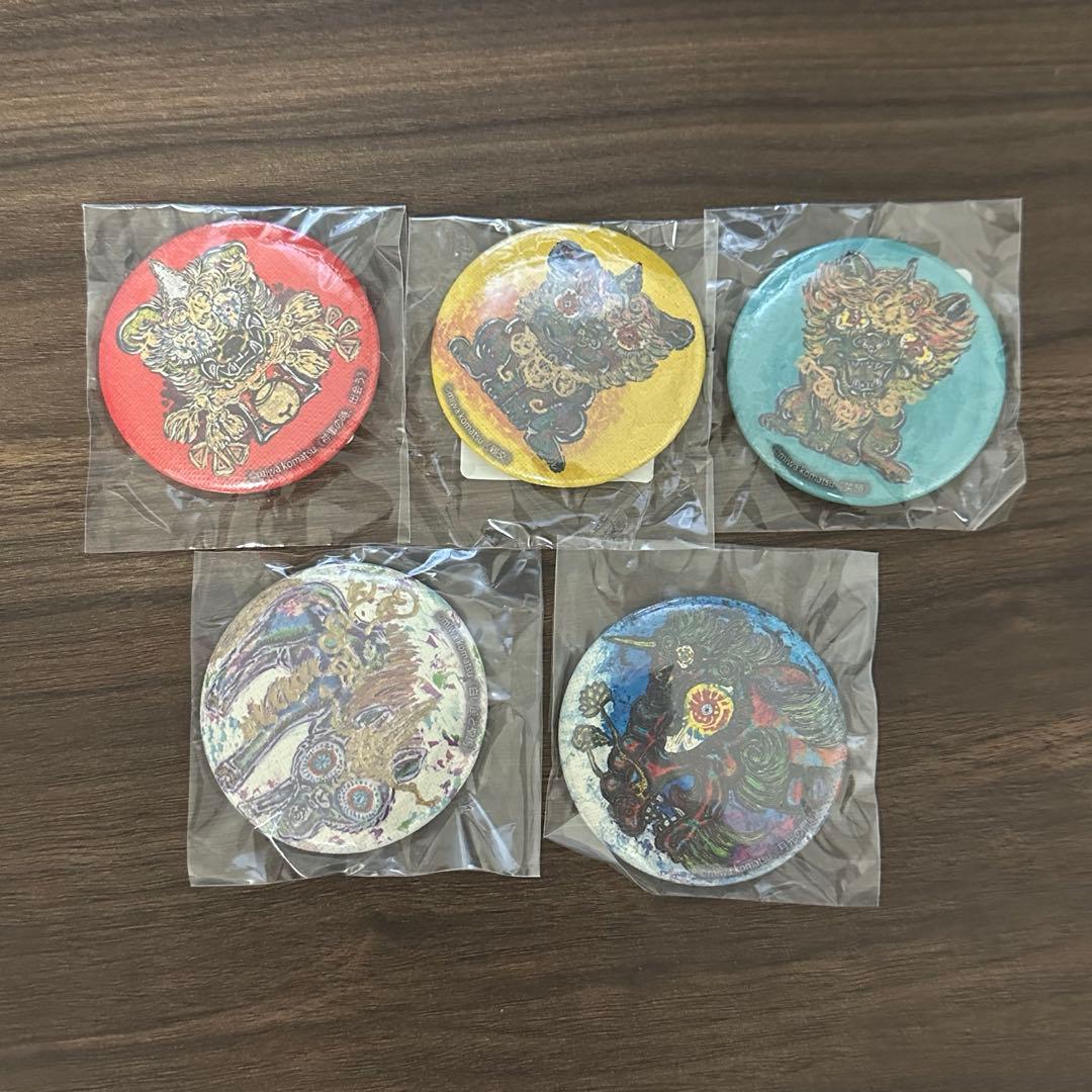 小松美羽　キャンパス缶バッジ セット