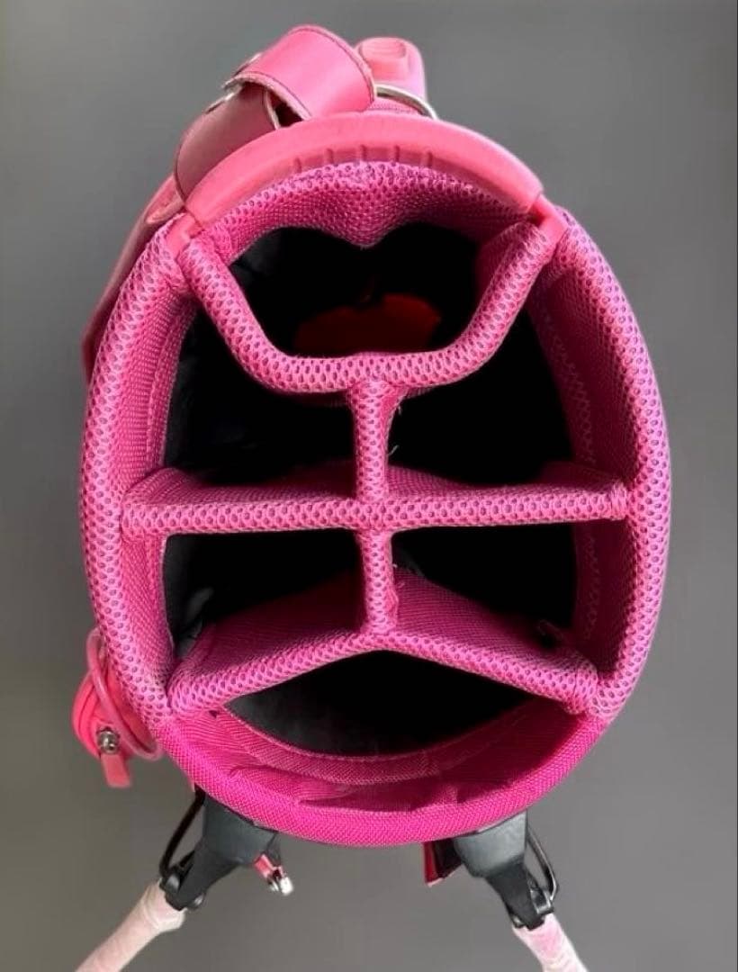 PEARLY GATES ピンク キャディバッグ 46 インチ対応(9型)