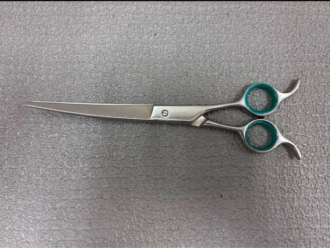 トリミングシザー　東京理器　パイオニア　カーブバサミ　右利き　プロ用