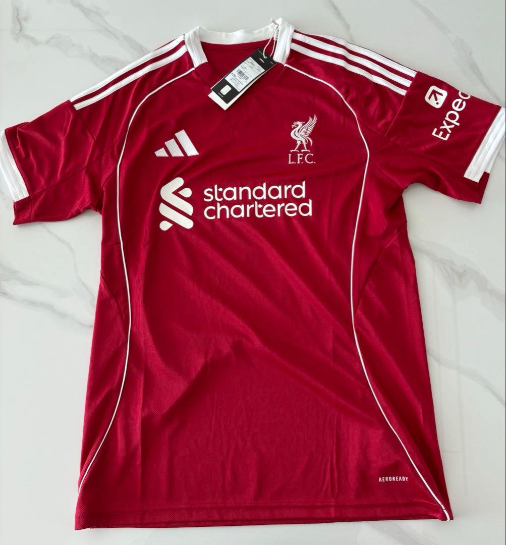 リバプール 25-26 ホーム 半袖 ユニフォーム No.7 ヴィルツ　XL