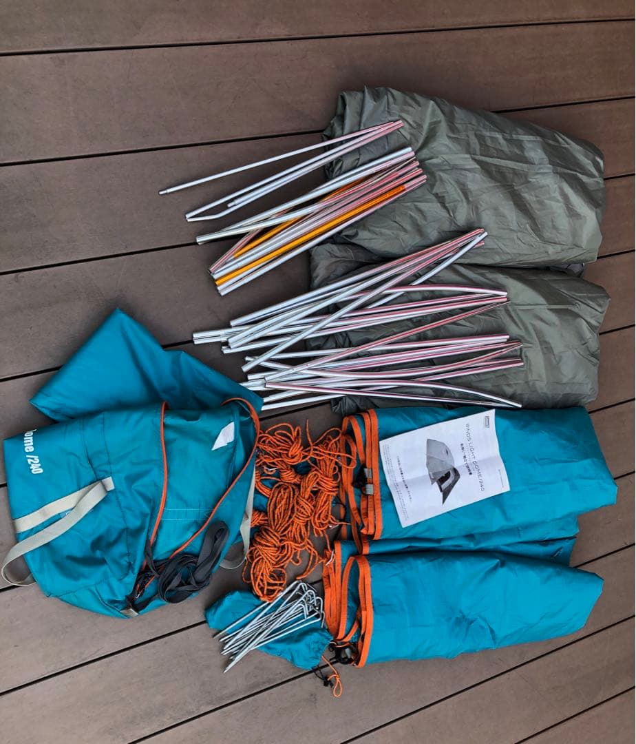 Coleman Winds Light Dome 240 テント&ヘキサタープ