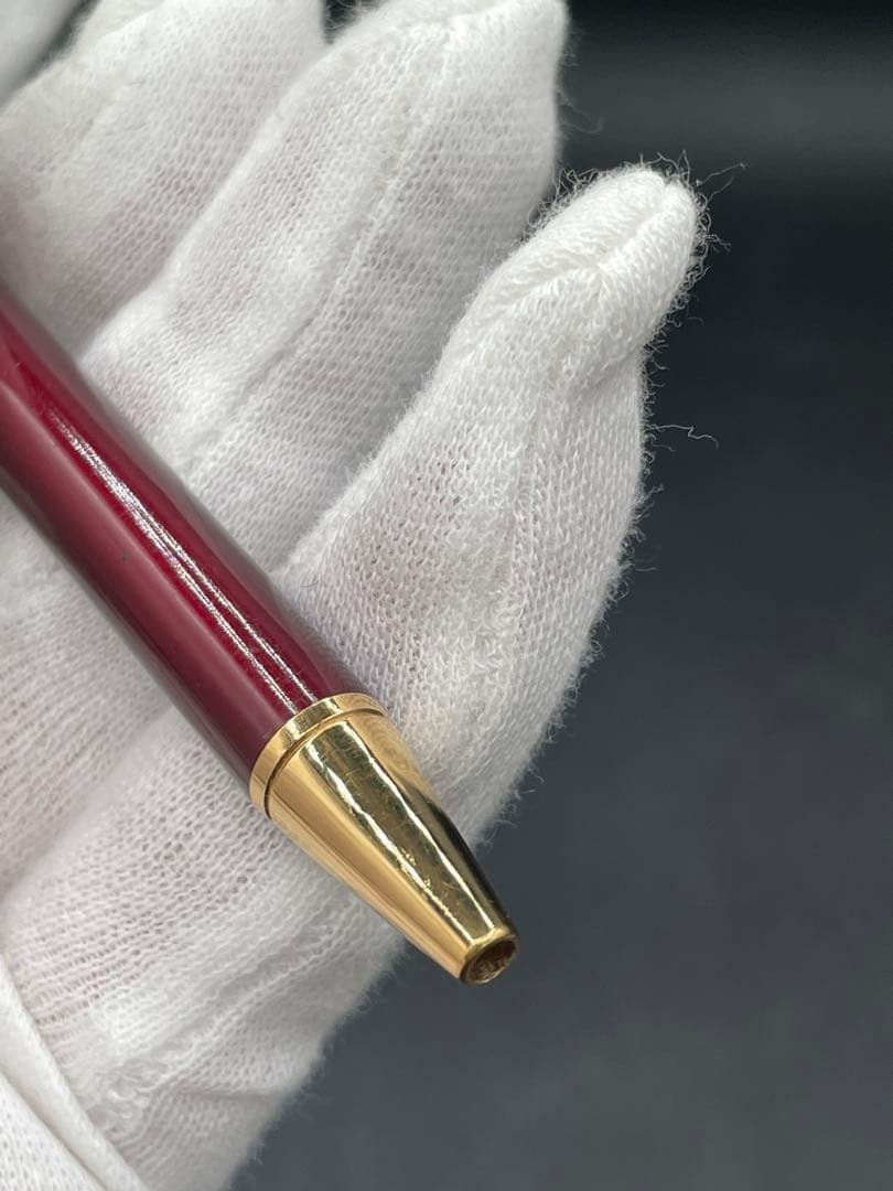 Cartier 赤 ボールペン