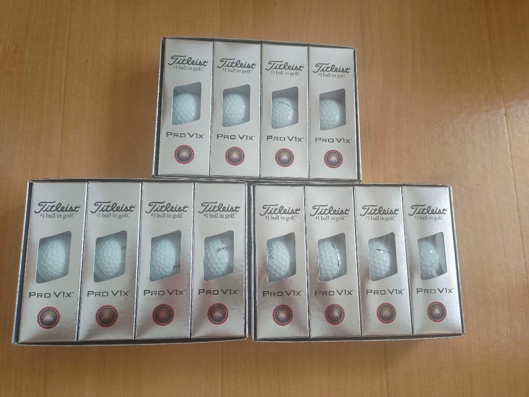 2025 TITLEIST PROV1x プロV1xダブルナンバー （3個）