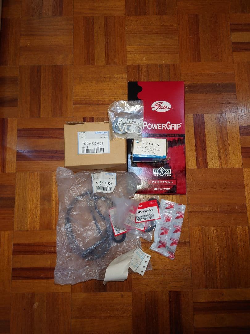 B16Aタイミングベルトセット一式