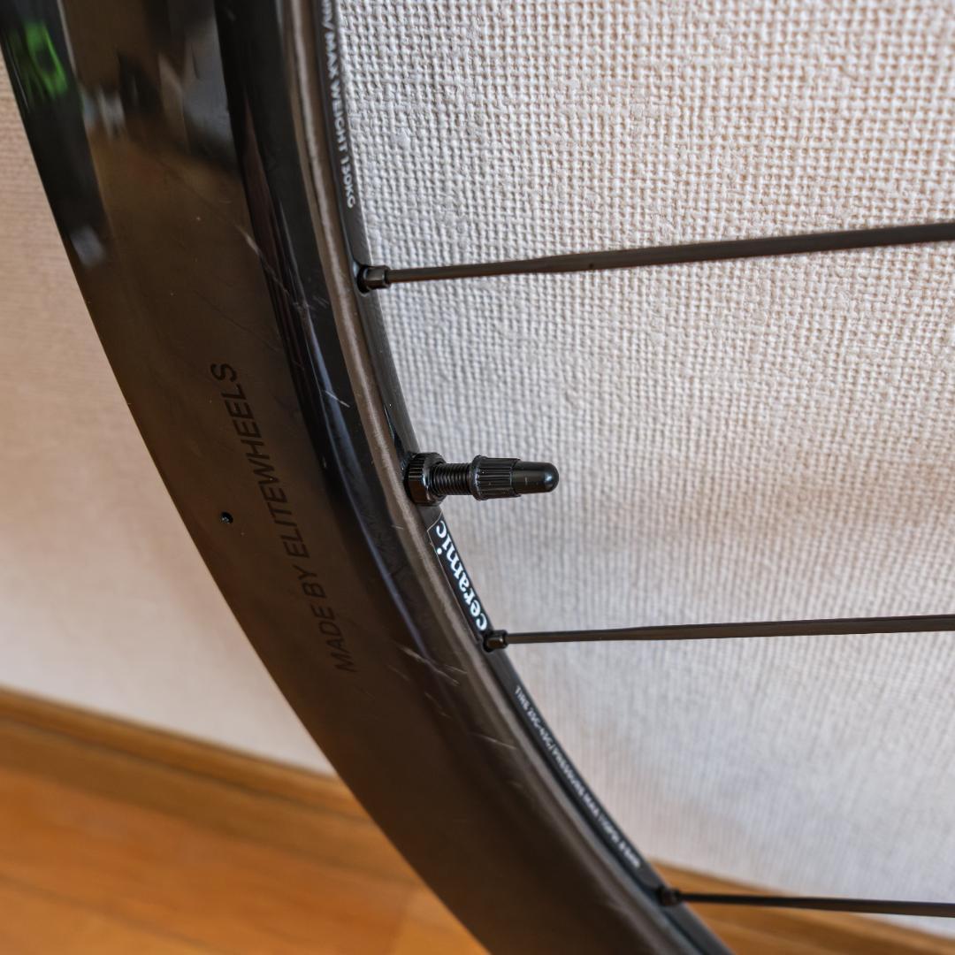 値下げ【美品】カーボンホイール Elitewheel Drive 50D