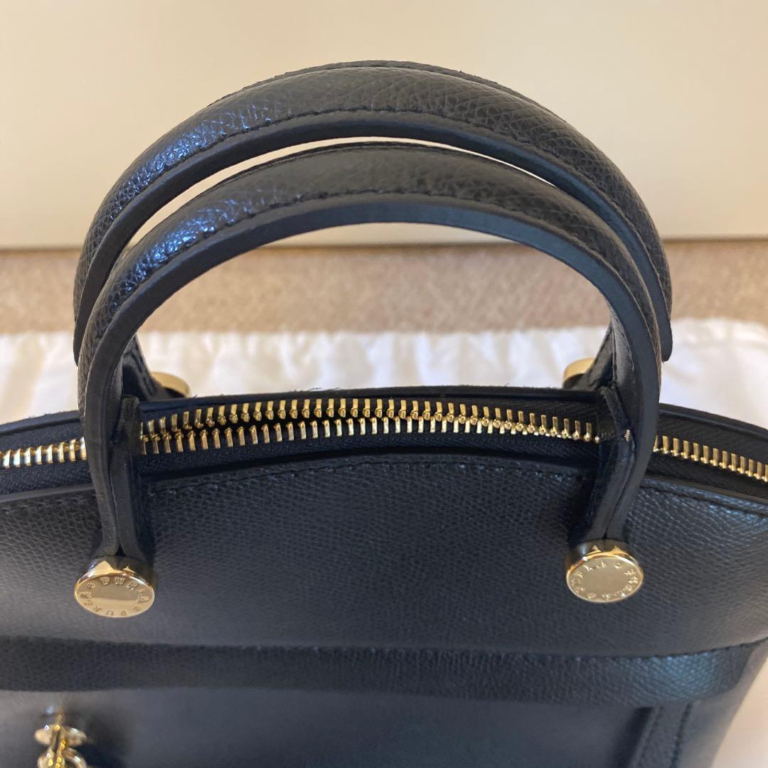 ★未使用【FURLA】パイパー S ハンドバッグ ショルダーバッグ 2way 黒