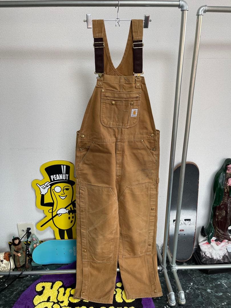 Carhartt カーハート ダブルニー ダック オーバーオール　34×32