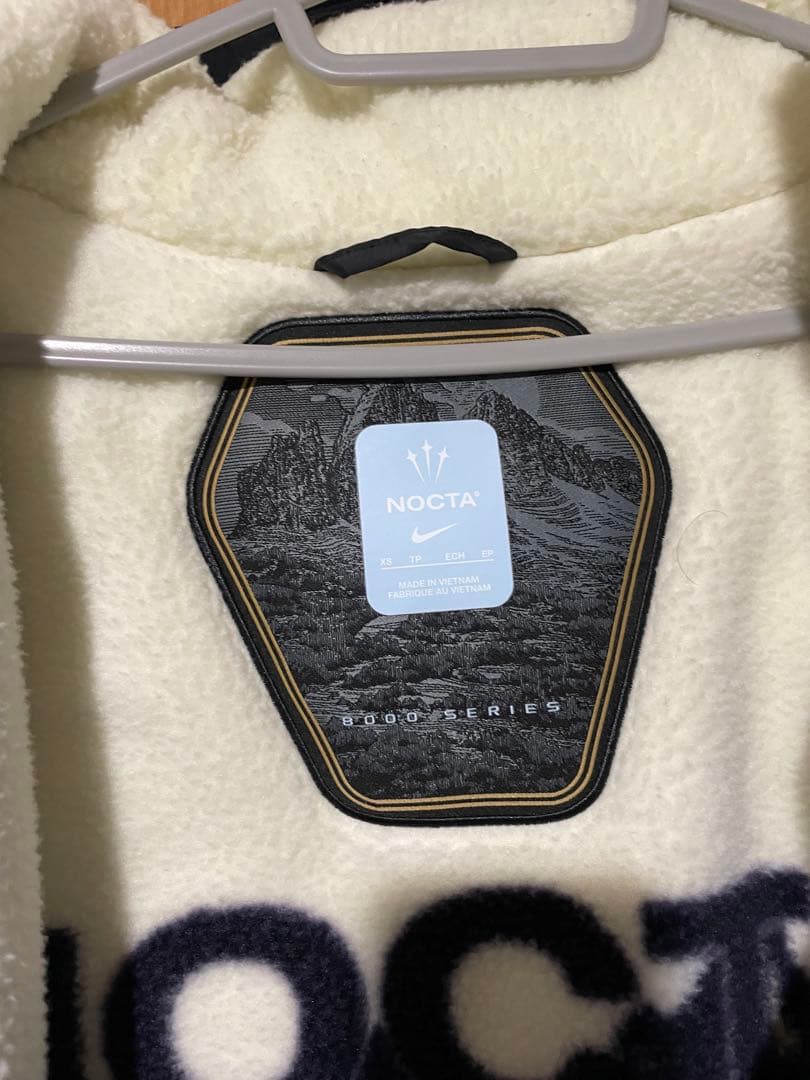 Nike NOCTA ダウンジャケット 黒/白