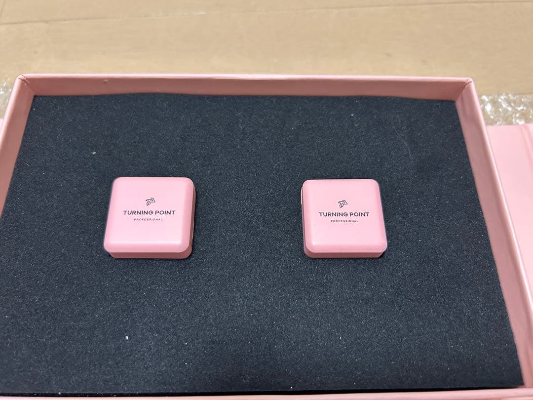 TURNING POINT 7500 ビリヤードチョーク　ピンク　箱付き