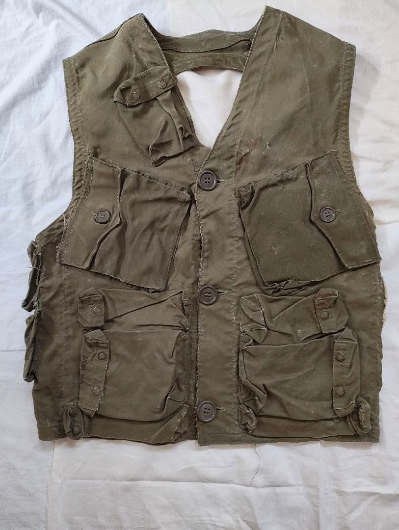 40s USミリタリー C-1ベスト 初期型 vintage ボロ