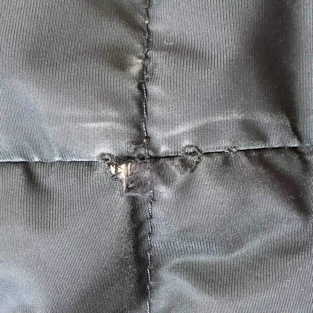 モンクレール モンクレールガムブルー ウール ダウンジャケット ブラック