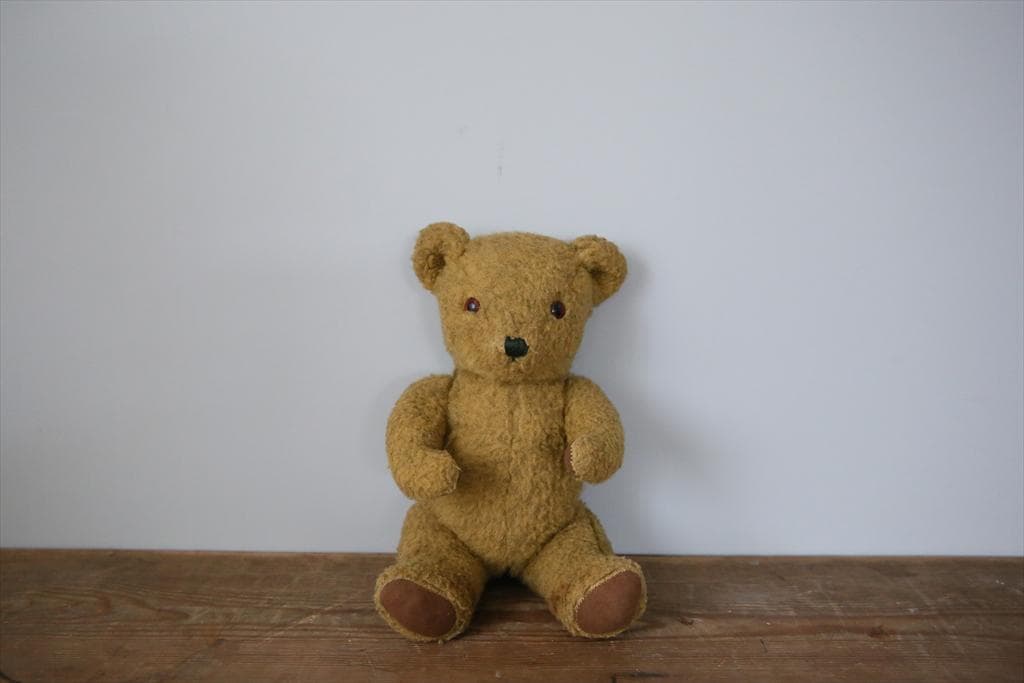 英国アンティークテディベア/くまのぬいぐる/熊オブジェ/ブラウン茶色85-150