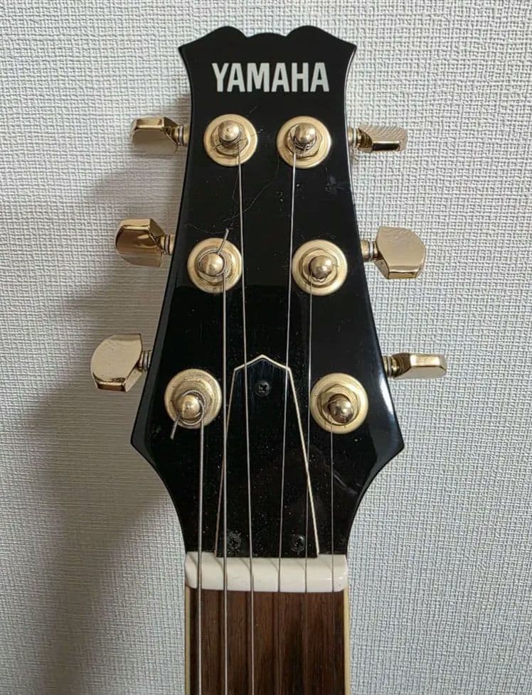 YAMAHA ヤマハ ギター SAS-Ⅱ セミアコ ブラック ハードケース付