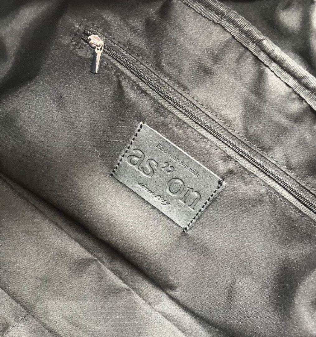 アズオンas\"on ♡BONITA BIG BAG black 黒 韓国 新品