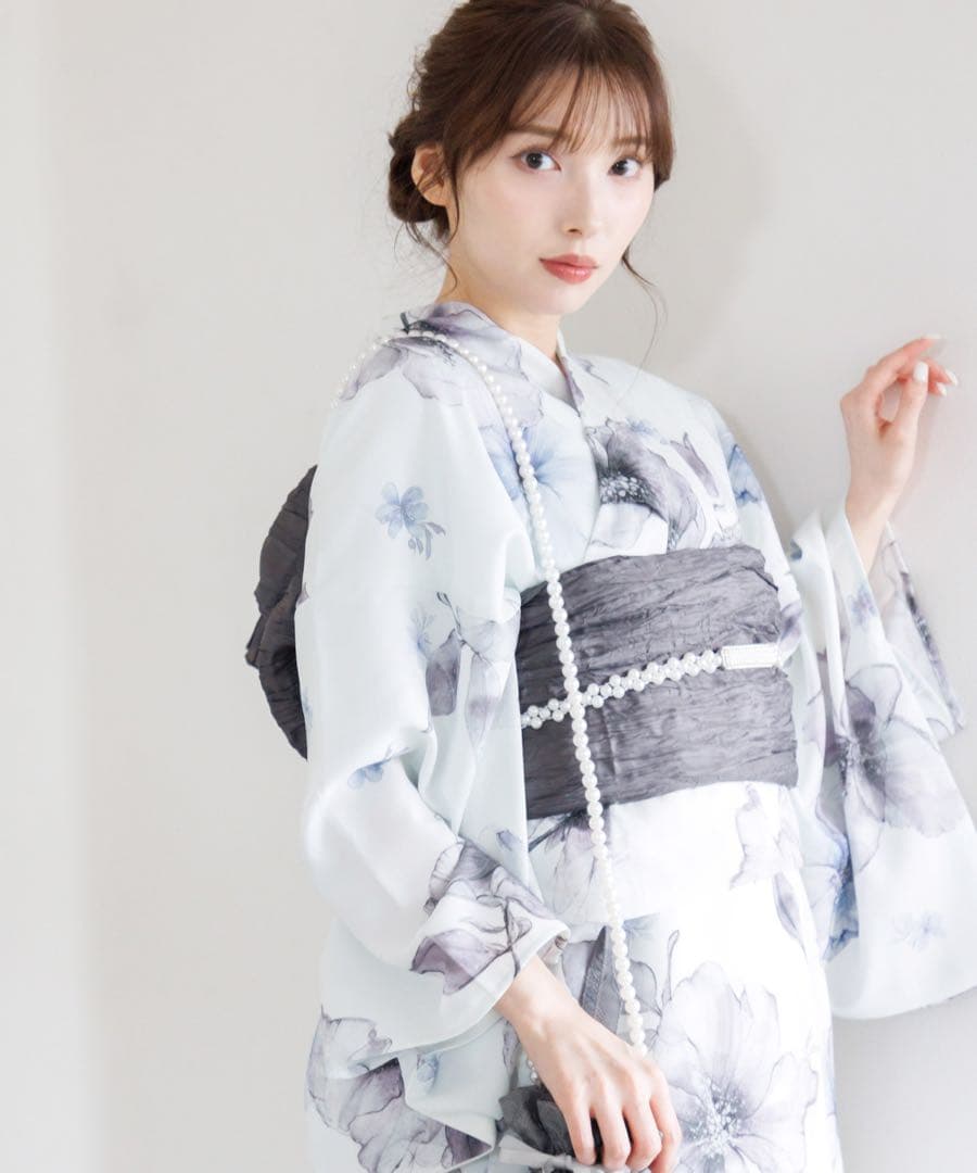 【新品】Dita ディータ★夕涼みの花帳★ワンピース浴衣3点セット　2way