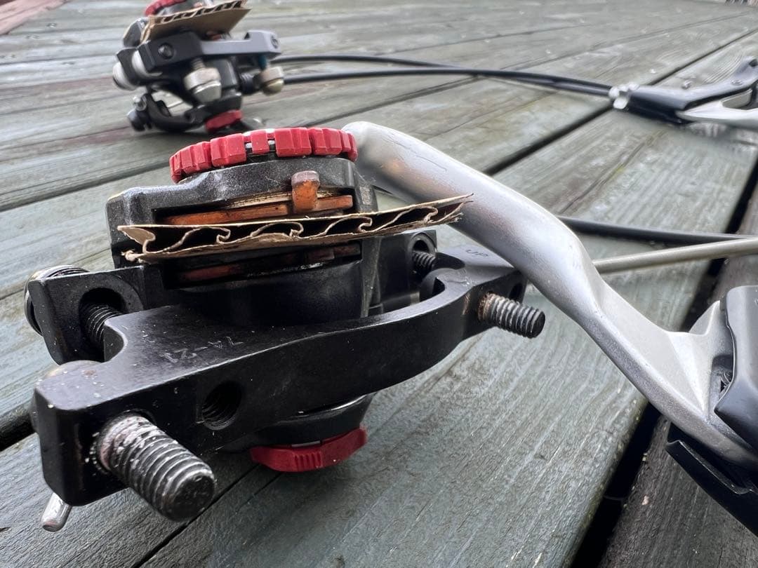 Shimano XT ディオーレブレーキレバー ・スラム機械式ディスクブレーキ