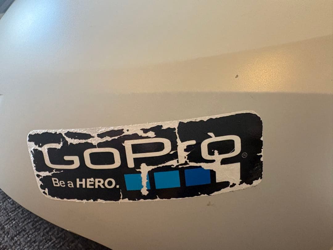 GoPro Hero スノーボード用ヘルメット グレー