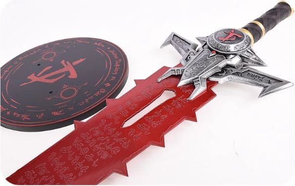 永遠の裁き剣 破滅の戦士 古兵器 武具 大剣 手鍛造打 映画 Cosplay