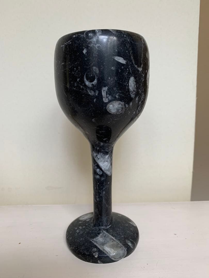 化石入り天然石　 置物