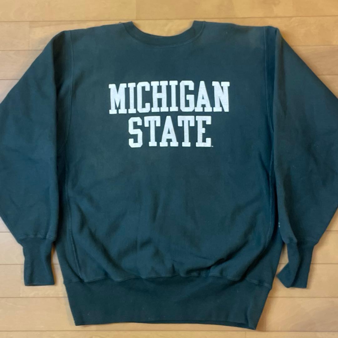 き*ち様 ミシガン グリーン チャンピオン リバースウィーブ スウェット