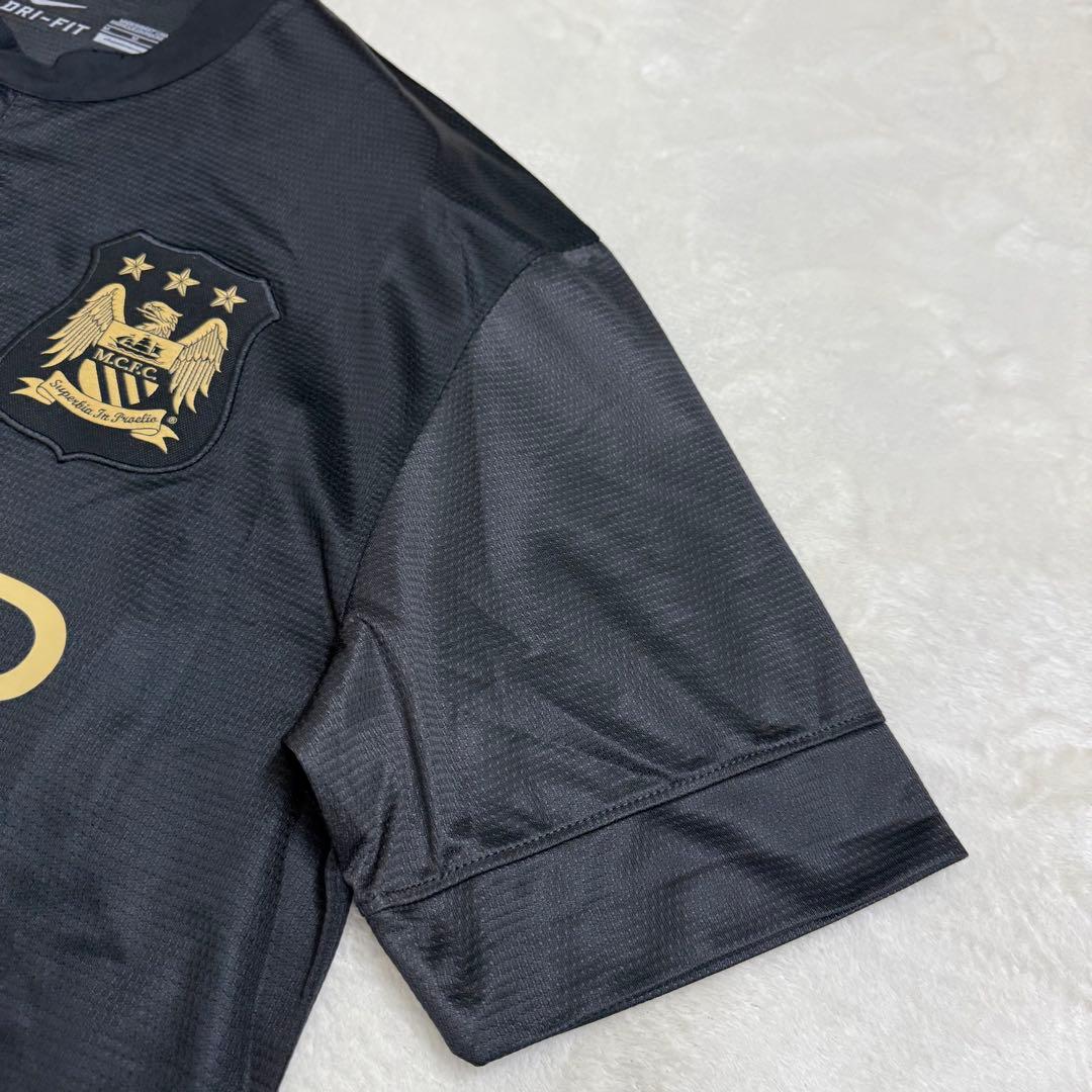 【美品】マンチェスターシティ レプリカユニフォーム 3rd ゲームシャツ