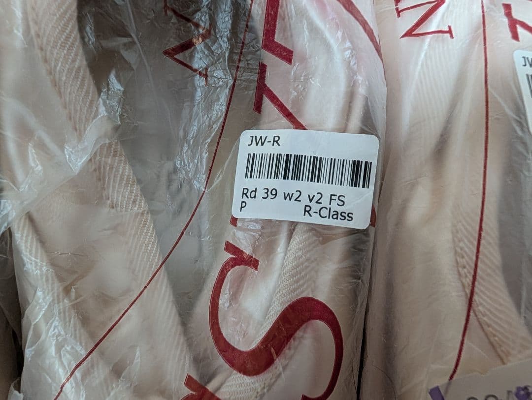 R-Class トゥシューズ JW-Rルビン 39 W2 V2 FS