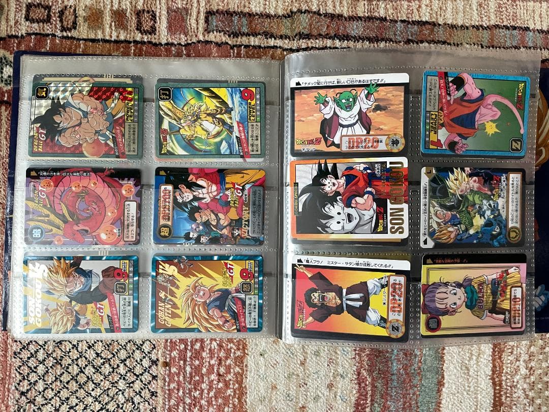 ドラゴンボール カードダス　アルバム＆レアカード・ノーマルカードセット