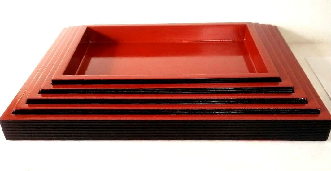 切溜 きりだめ 五段入れ子 栄重 さかえ重 5段重箱 木製 漆器