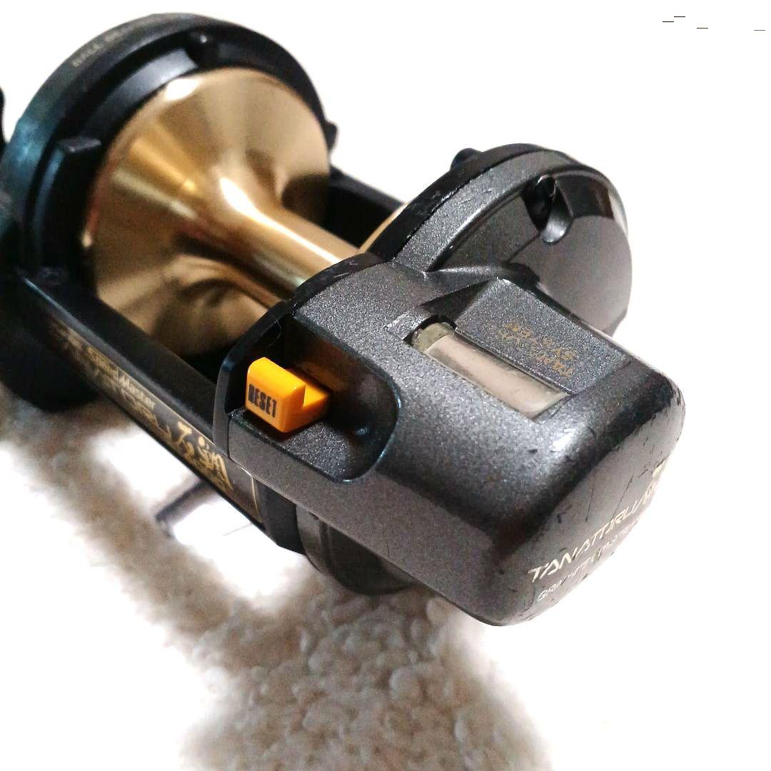 石鯛リール タナトル石鯛 4000 シマノ 新品ライン付 石鯛竿 和竿 小クエ