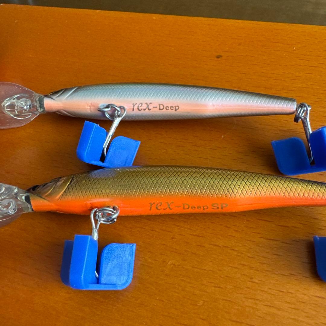 SAURUS rex-Deep & Med Deep 9cm 8本ルアーセット