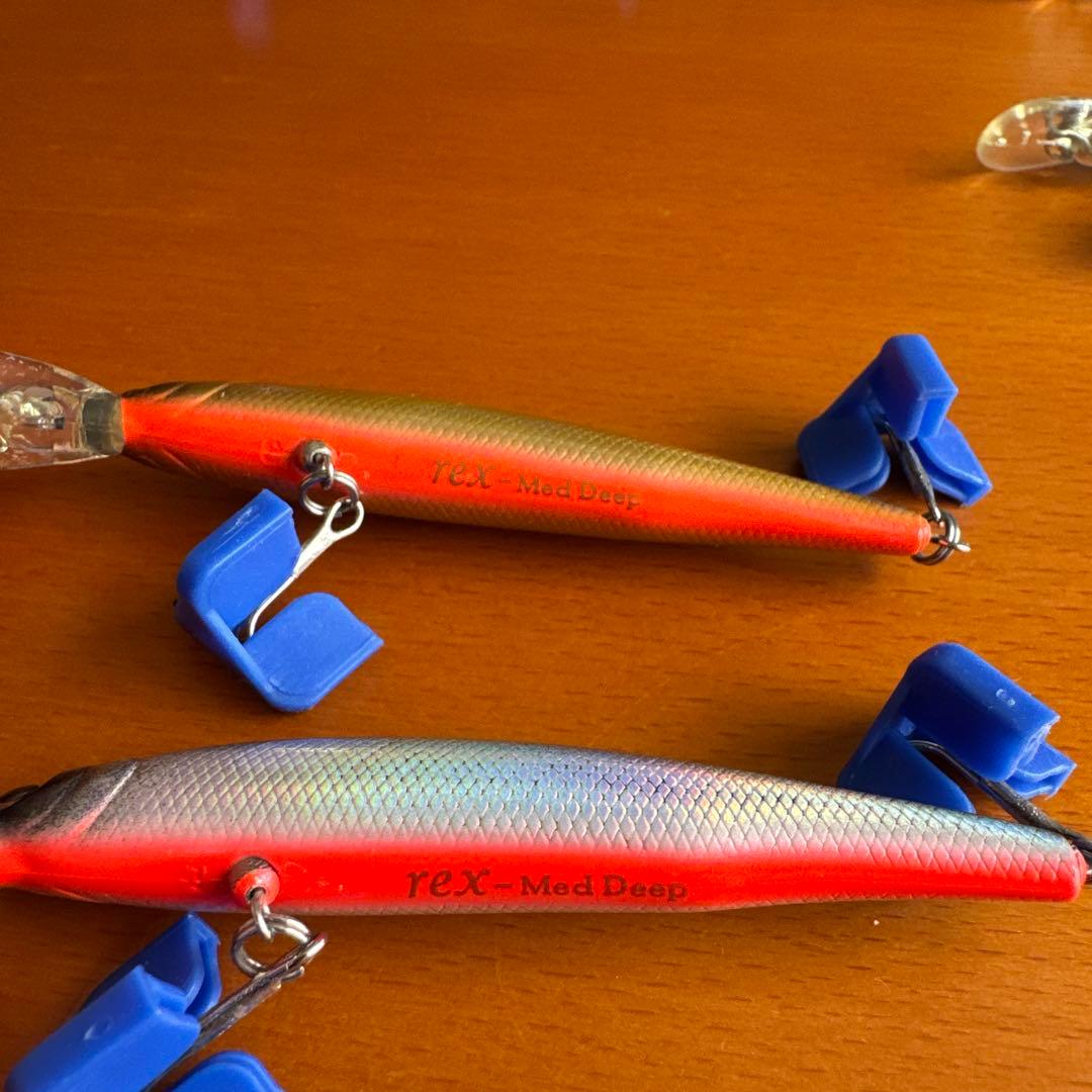 SAURUS rex-Deep & Med Deep 9cm 8本ルアーセット
