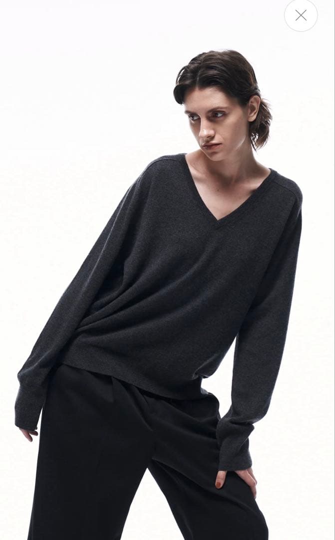 トップス ilean CASHMERE V-NECK KNIT