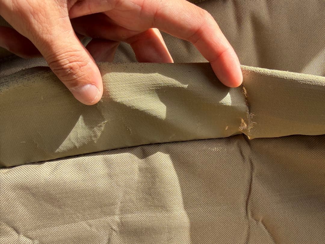 DOD グッドラックソファ ベージュ 2人掛け 折りたたみチェア キャンプ