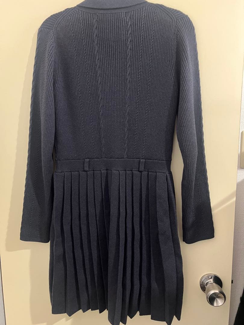 ワンピース Herlipto Margot Pleated Knit Mini Dress