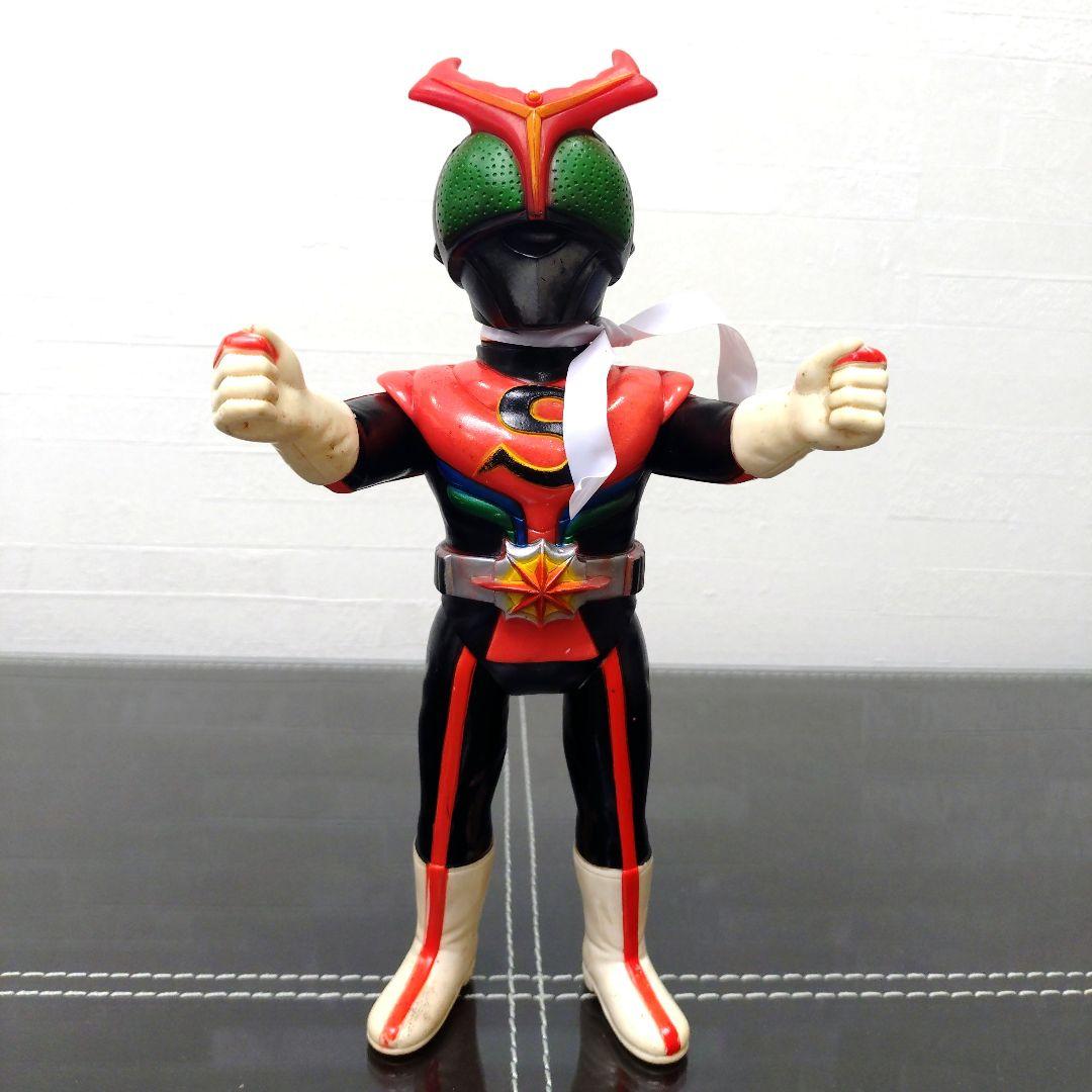 当時物 旧バンダイ 仮面ライダーストロンガー スタンダード 面取れ