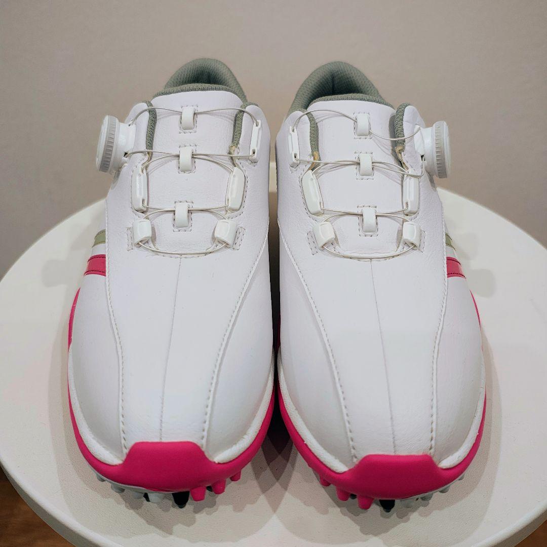 Callaway キャロウェイ ゴルフシューズ 女性用 ホワイト/ピンク 未使用