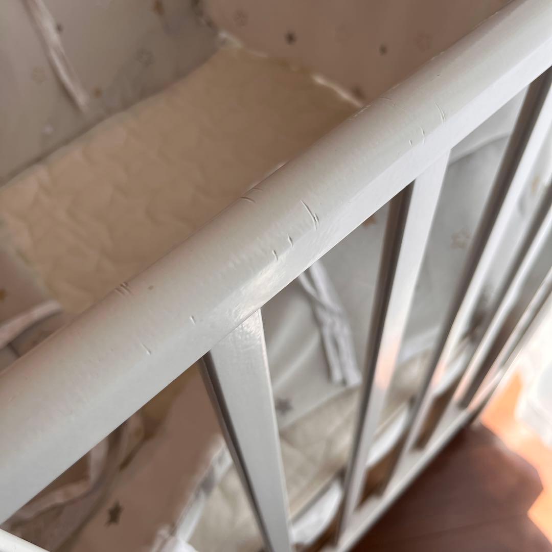 【送料込み】KATOJI ハイポジション ミニ ベビーベッド 02028