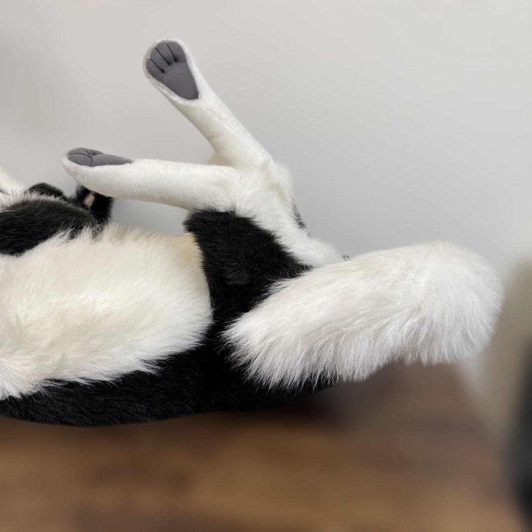 HANSA ボーダーコリー　等身大　ぬいぐるみ　リアル