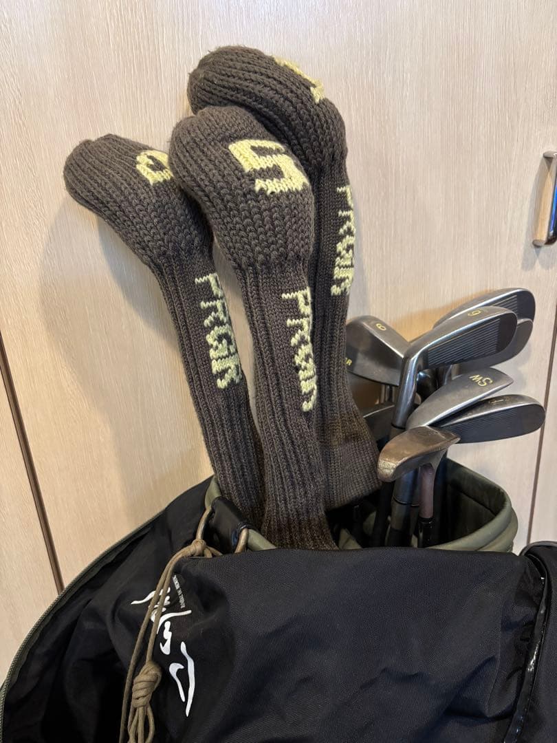 そ*め様 PapasキャディバッグとPRGRゴルフクラブセット