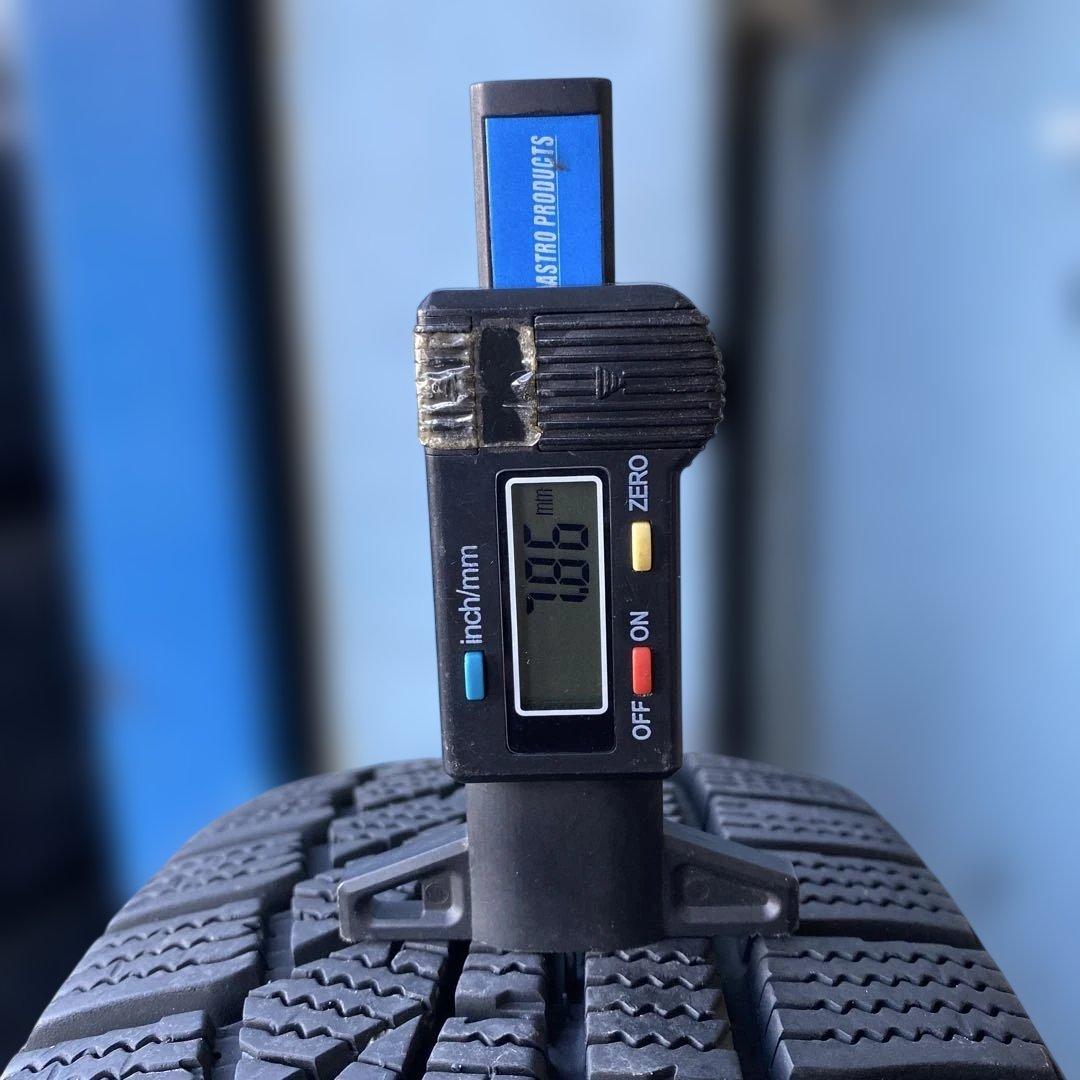 中古バリ溝ハンコックスタッドレスセット155/65R14 軽自動車各種‼️送料無料