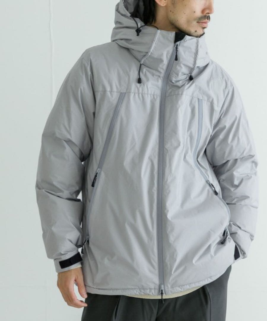 NANGA URBAN RESEARCH ダウンジャケット Mサイズ グレー