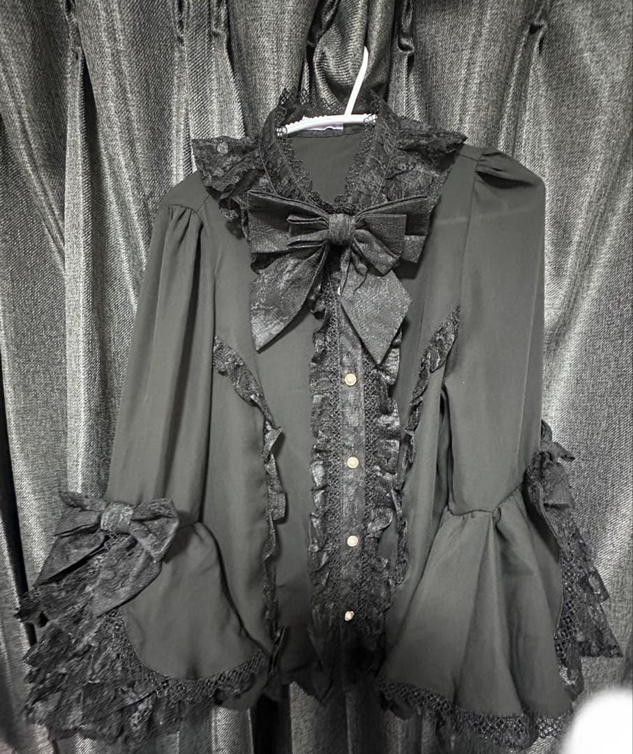 axes femme kawaii 姫袖７分丈ブラウス