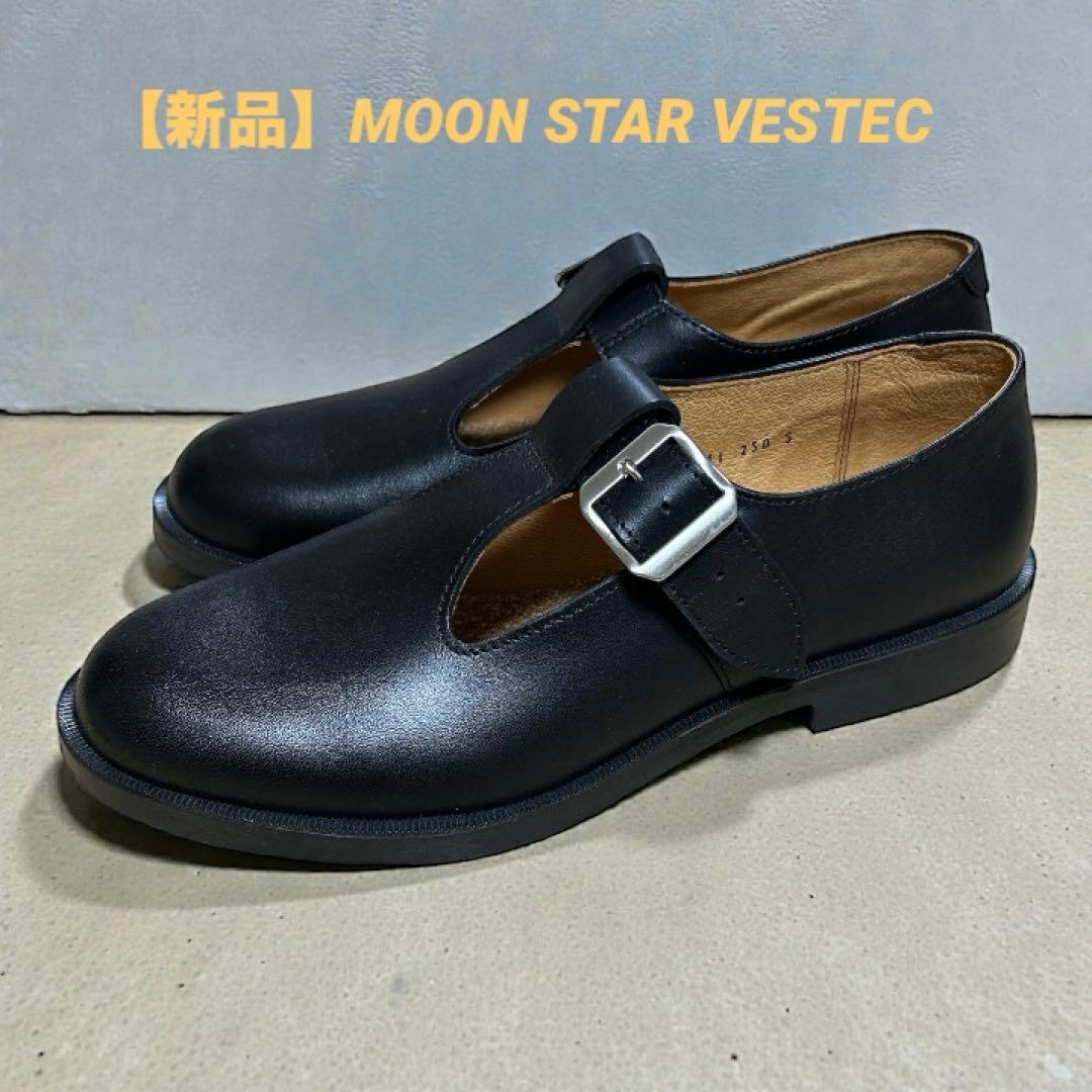 【新品】MOON STAR ムーンスター シューズ SKOOLER 25㎝　黒