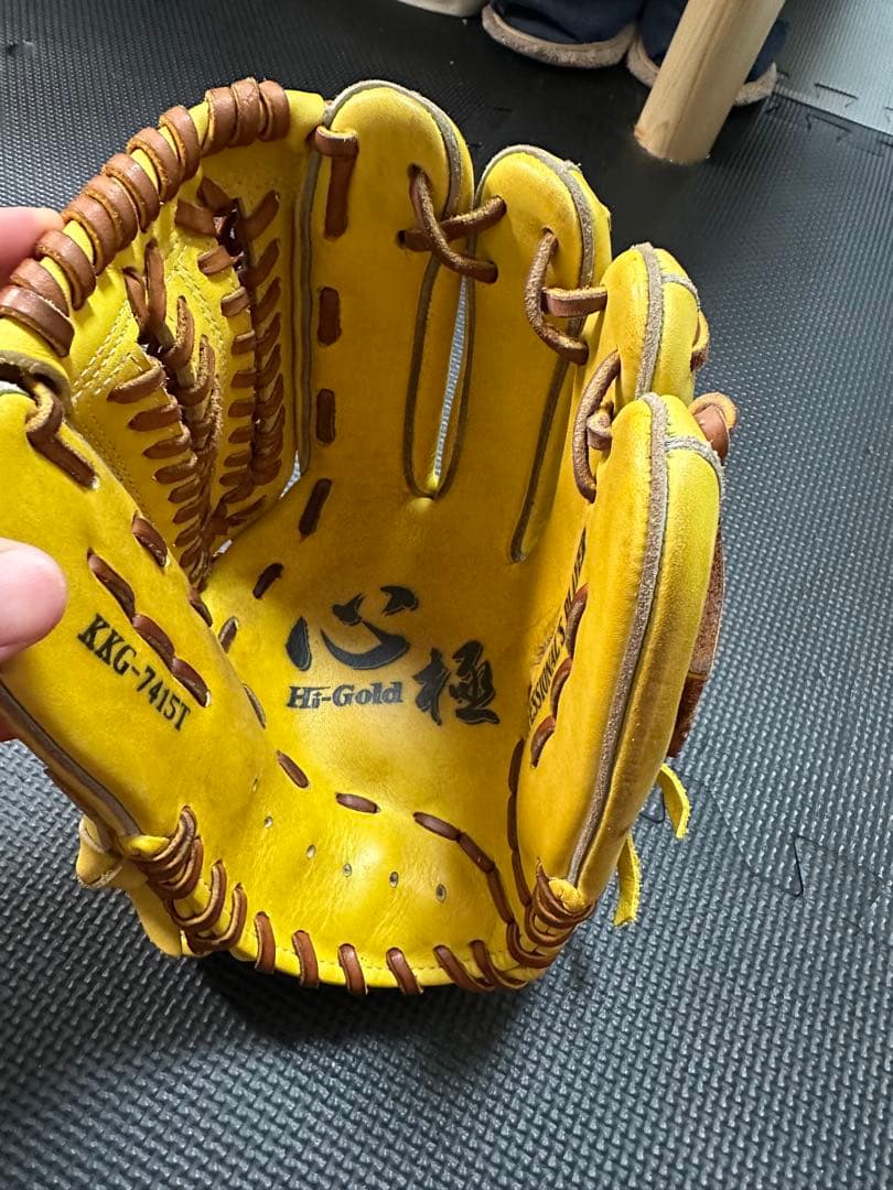 ハイゴールド　心極　グローブ