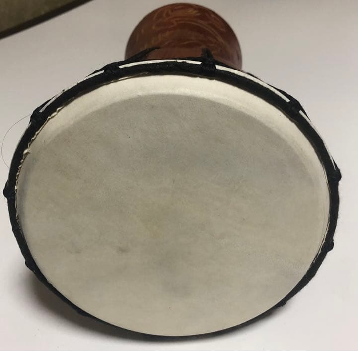 ⬛️ 美品！！⬛️ ジャンべ！！⬛️ 手彫り模様が鮮やか！！⬛️