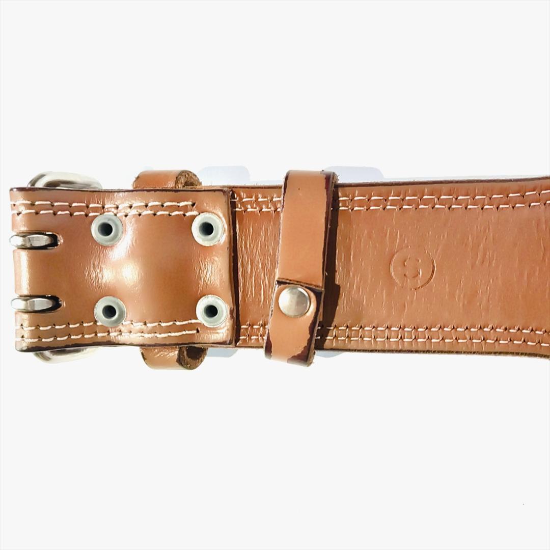 GOLD'S GYM ゴールドジム プロレザーベルト Sサイズ